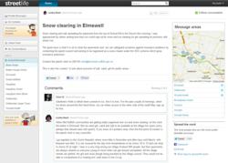 Neighbours connect and discuss local issues on streetlife.com - the local social network